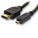 High Speed HDMI Cable with Ethernet Micro Male to