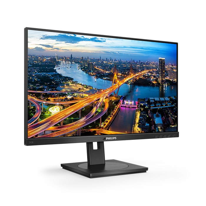Philips 23.8" (16:9) FHD IPS LED, HDMI, DP, USB-C Dock, Webcam, Speaker, Monitor