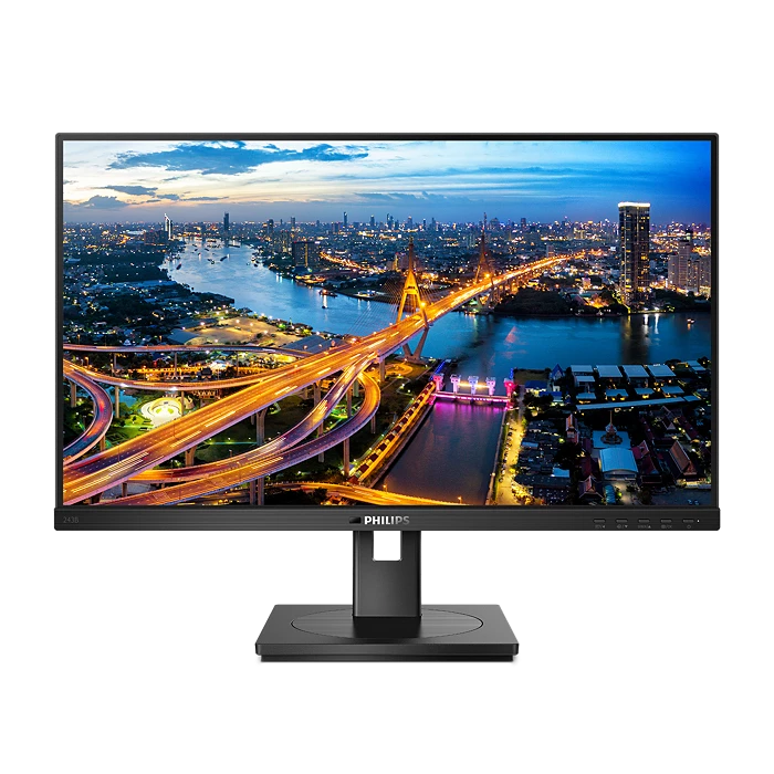 Philips 23.8" (16:9) FHD IPS LED, HDMI, DP, USB-C Dock, Webcam, Speaker, Monitor