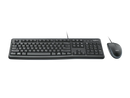 Logitech MK120 Corded Keyboard & Optical Mouse Combo