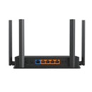 TP-LINK ARCHER BE220 DUAL-BAND Wi-Fi 7 ROUTER (688Mbps 2.4 GHz + 2882 Mbps 5 GHz, 4× external Antennas, 2.0 GHz Quad-Core CPU)