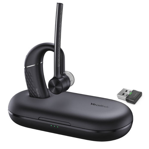 YEALINK BH71 MS OVER THE EAR BT HEADSET WITH CHARGE CASE AND DONGLE