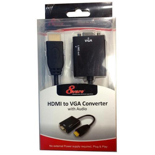 HDMI to VGA Converter without Power Adapter