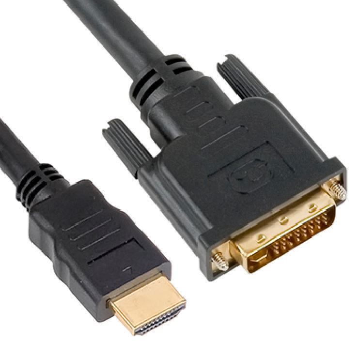 High Speed HDMI Cable Male to DVI-D Male Cable 1.8m