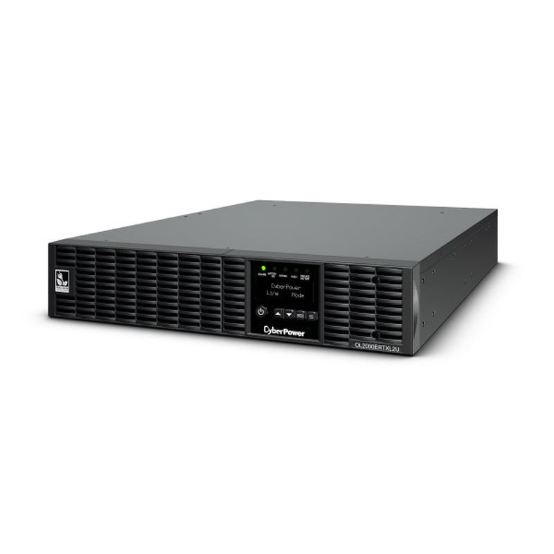 CyberPower Online Series 2000VA/1800W (10A)  Rack/Tower Online UPS - (OL2000ERTXL2U) -2 Yr Adv Replacement Warranty 2 yr  Int. Batteries
