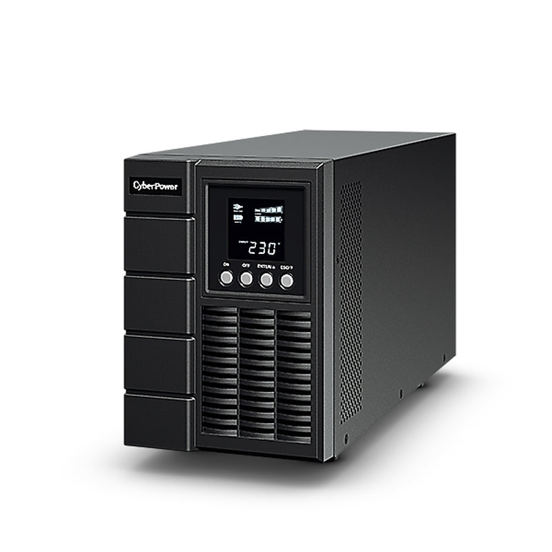 CyberPower Online S 1500VA/1200W (10A)  Tower Online UPS - (OLS1500E) -2 Yr Adv Replacement Warranty 2 yr  Int. Batteries