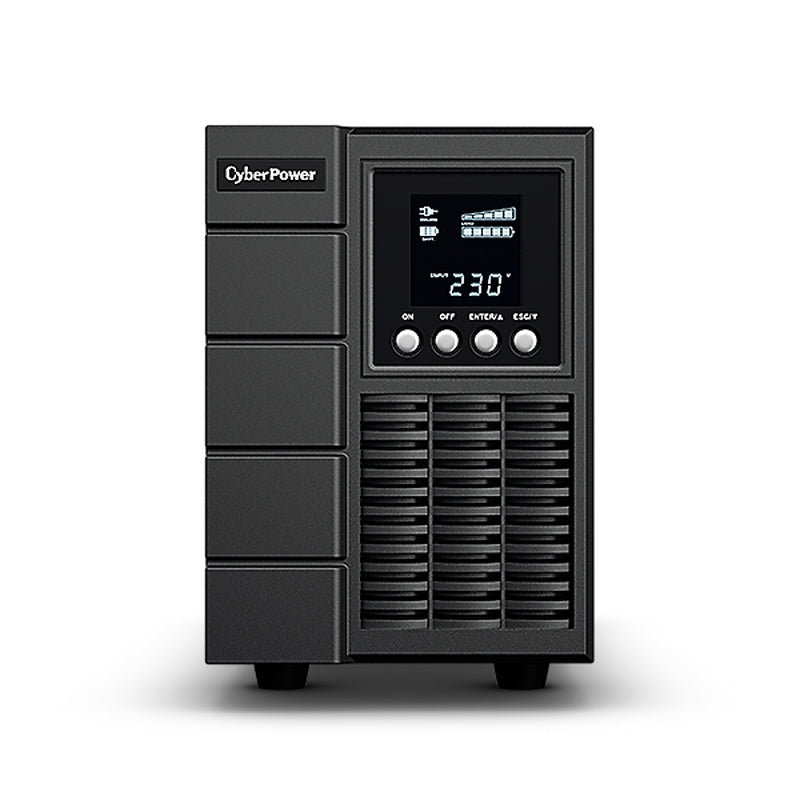 CyberPower Online S 1500VA/1200W (10A)  Tower Online UPS - (OLS1500E) -2 Yr Adv Replacement Warranty 2 yr  Int. Batteries