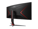 AOC 34" Curved 3440 x 1440 21:9, Ultra Fast 180Hz Panel Gaming Monitor