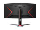 AOC 34" Curved 3440 x 1440 21:9, Ultra Fast 180Hz Panel Gaming Monitor