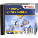 Verbatim CD/DVD Jewel Case 10PK