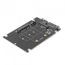 SIMPLECOM SA207 mSATA + M.2 (NGFF) to SATA 2-IN-1 COMBO ADAPTER
