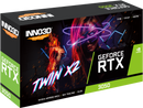 INNO3D nVidia GeForce RTX 3050 TWIN X2 GPU 8GB GDDR6, 1777MHz Boost Clock, RAM 14Gbps, 1xDP, 1xHDMI, 1x DVI