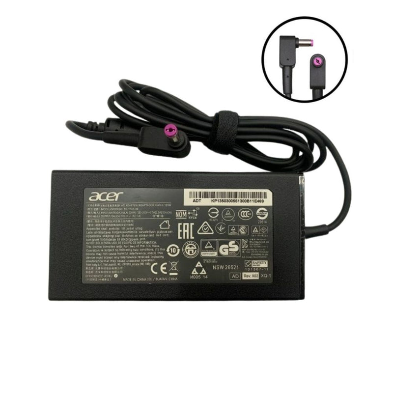 Acer AC Adapter Chicony 135W 19V (Large Purple Tip)