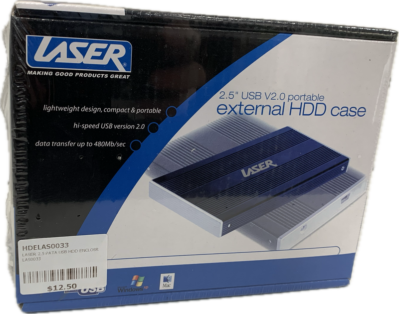 Laser 2.5 PATA USB HDD Enclosure