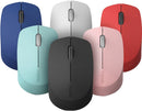 RAPOO M100 2.4GHz & Bluetooth 3 / 4 Quiet Click Wireless Mouse Red