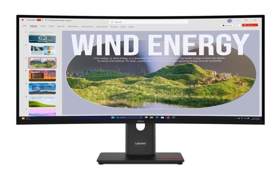Lenovo ThinkVision T34WD-40 34" Ultra-Wide Monitor with USB-C Dock