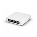 Ubiquiti UniFi Switch Lite 16 PoE, Layer 2, 16x GbE RJ45 Ports, 8x 802.3at PoE+ Ports, 45W PoE Budget, Fanless Unit, Wallmount Kit Included