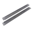 1RU 19" Cable Management Brush Rail(brush panel),black color