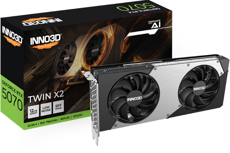 INNO3D nVidia GeForce RTX 5070 TWIN X2 12GB GDDR7