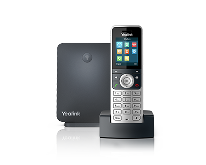 Yealink W53P Wireless DECT Solution including W60B Base Station and 1 W53H Handset