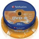Verbatim DVD-R4.7GB 16X 25pk Spindle