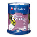 Verbatim DVD+R 4.7Gb 16X  Printable (PACK/100)