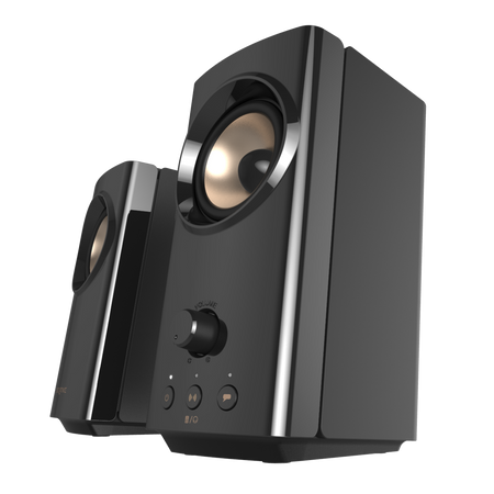 Creative T60 Compact Hi-Fi 2.0 Desktop Speakers with Bluetooth