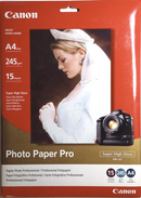 Canon PR101 A4 245gsm Gloss Photo Paper Pro (15 Sheets)