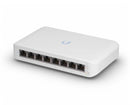 Ubiquiti UniFi Switch Lite 8 PoE, 4x PoE Output Ports, 52W PoE Supply, Fanless, Wall Mount Kit Included