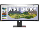 Lenovo ThinkVision T34WD-40 34" Ultra-Wide Monitor with USB-C Dock
